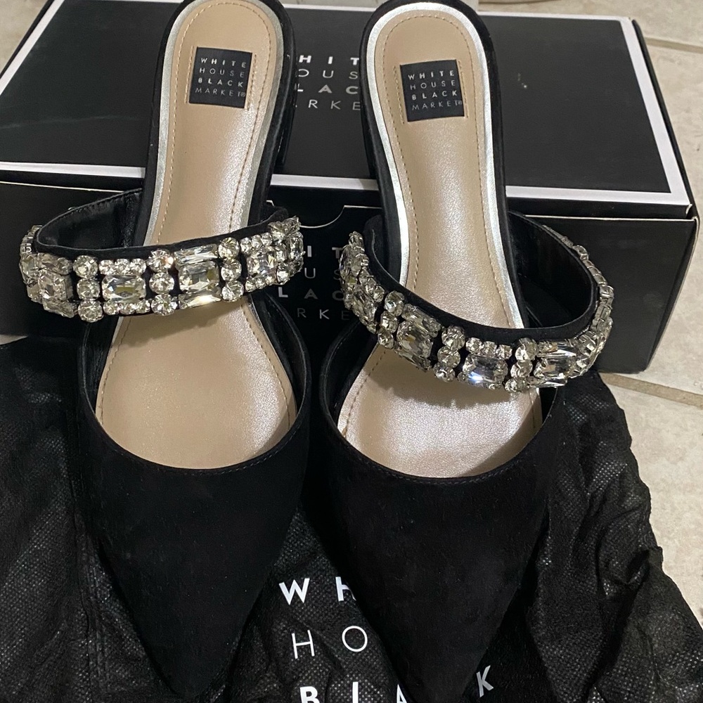 SOLD❗️❗️❗️🌸Suede Strap Mule🌸